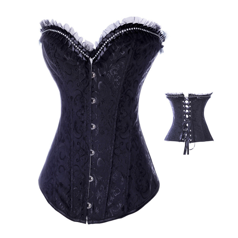 Boning Corset Steel - Corset en biscuits entièrement désossé pour