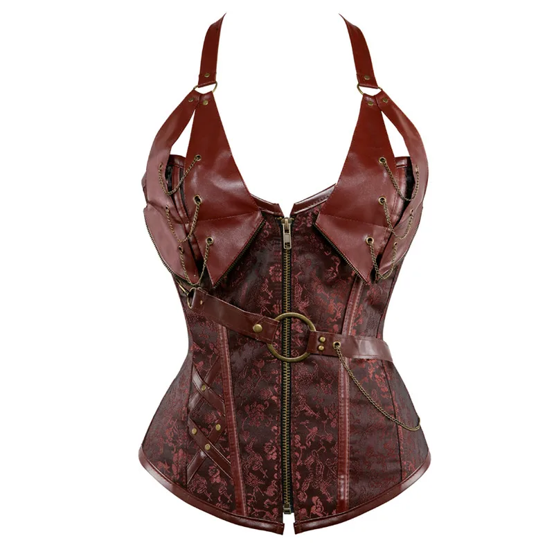 Boning Corset Steel - Sapubonva steampunk vêtements femmes grande taille