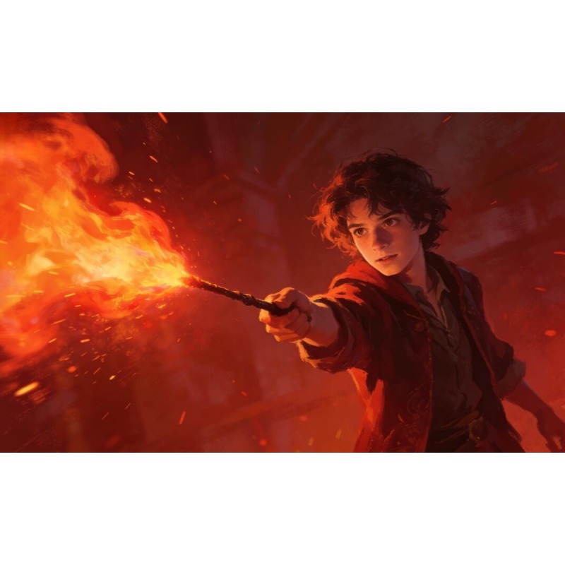 Cosplay Flame Prop - Baguette Magique Électronique à Effet de