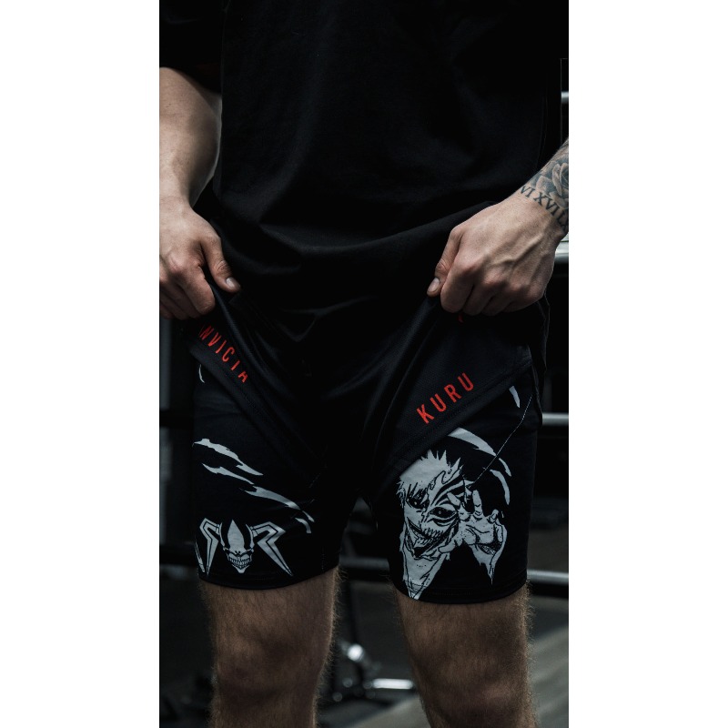 Short de compression 2-en-1 An - Cosplay Flame Prop avis et prix